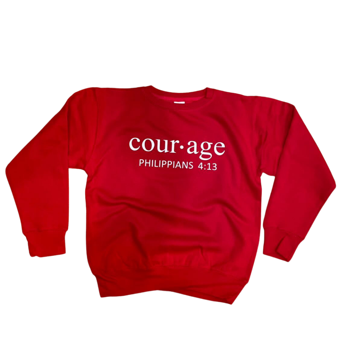 Cour•age Crewneck